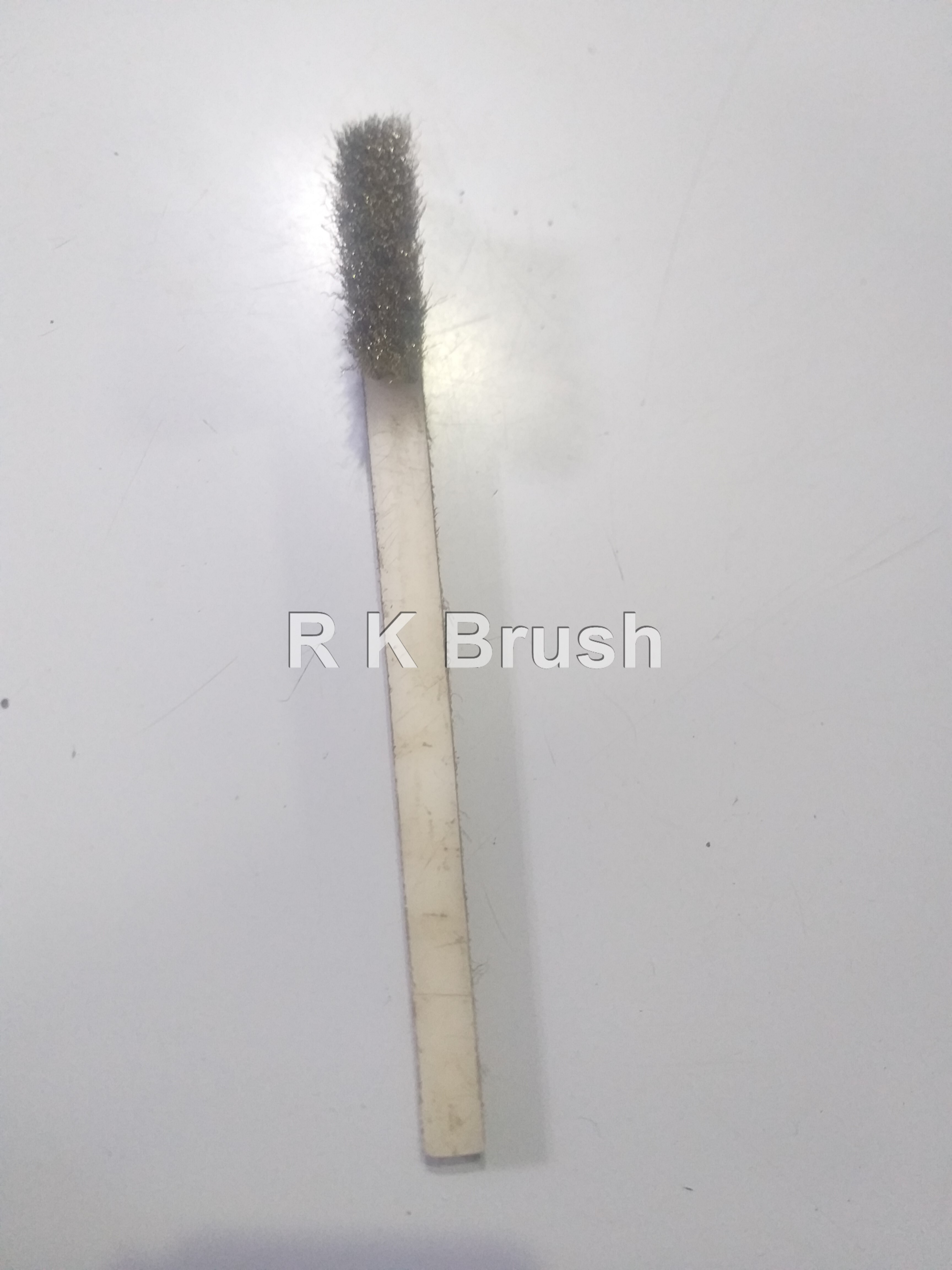 Flat Handle Brush - Color: Grey