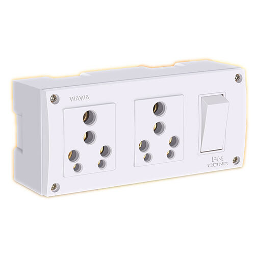 जंक्शन बॉक्स के साथ डबल कंपाइन 6-16A