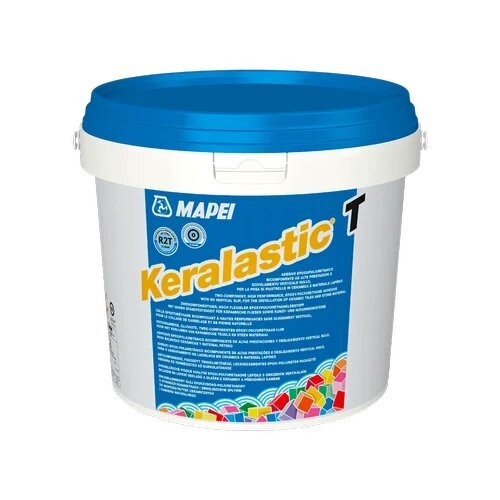 5 KG Keralastic T - High Purity Liquid PU Adhesive | Water Activated, Commercial Grade, Strong Bonding for Tiling and Flooring