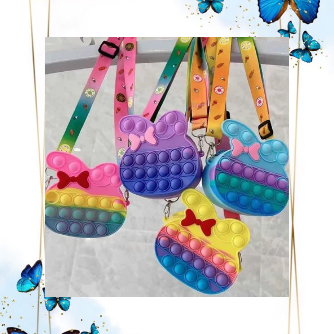 Butterfly Popit Sling Bag - Feature: Good Quality