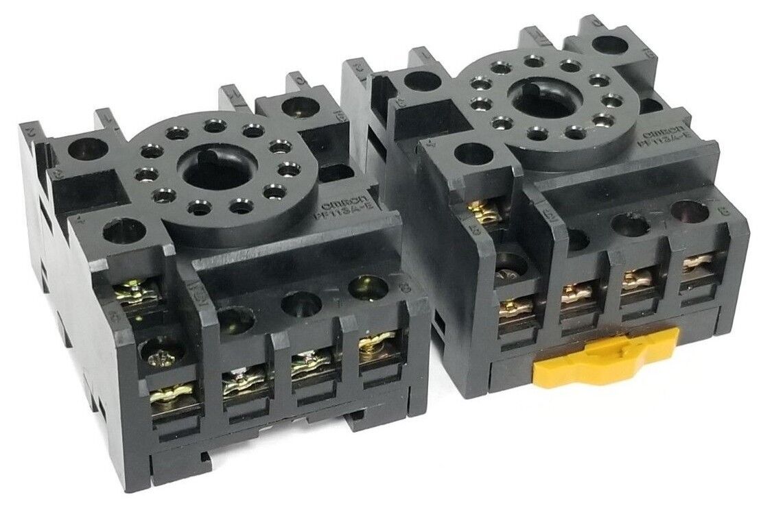 Pf113a-e Omron 11 Pin Round Relay Base