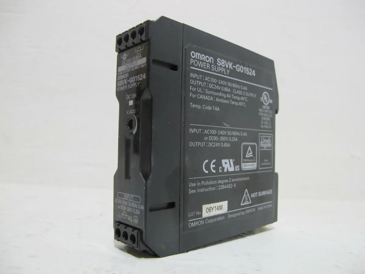 S8vk-g01524 Omron Power Supply Smps - Application: Electronic Instruments