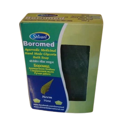 हस्तनिर्मित ग्लिसरीन और नीम स्नान साबुन