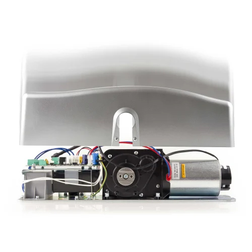 24DC Swing Door Motor - 150W Power, 300 RPM Speed, 220-440V Voltage | Silver Finish, 1-Year Warranty