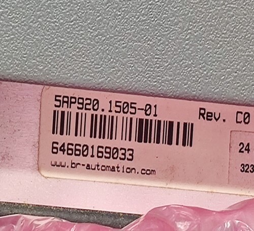 B&r 5ap920.1505-01 Operator Interface Panel (New Open Box)