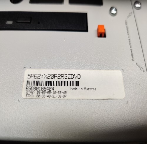 B&r 5p62:x20p2r3zdvd Controller (New Open Box) - Compact Design, High-performance Control Technology, Versatile Application Compatibility