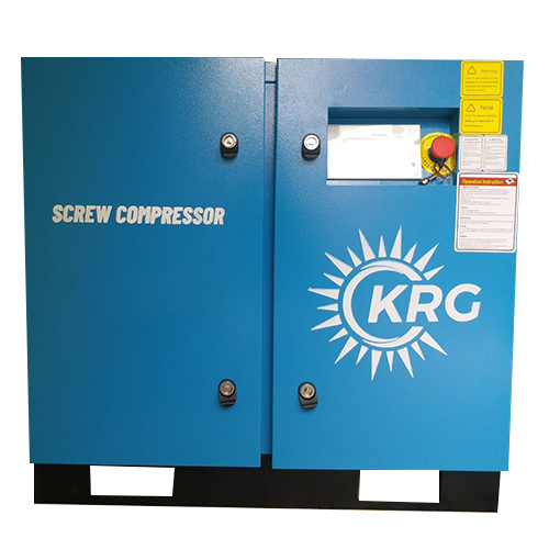 10Hp Vsd Screw Compressor - Air Flow Capacity: 40 Cubic Feet Per Minute (Ft3/Min)