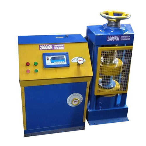 Semi Automatic Electric Cube Testing Machine