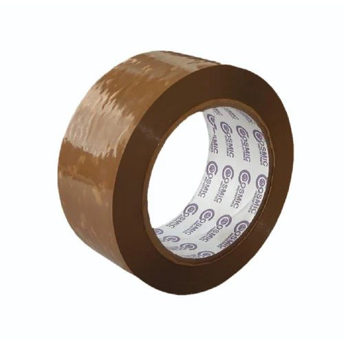 3 Inch BOPP Packaging Tape - Material: BOPP, Length: 50 m, Color: Brown | Ideal for Durable Sealing and Secure Packing