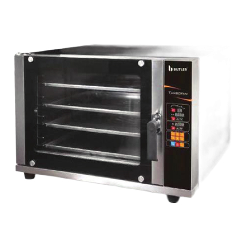 Convection Oven With Steam Regulation - Stainless Steel, Silver | Fully Automatic, Self-Cleaning Cycle, Digital Interface, Multiple Cooking Modes