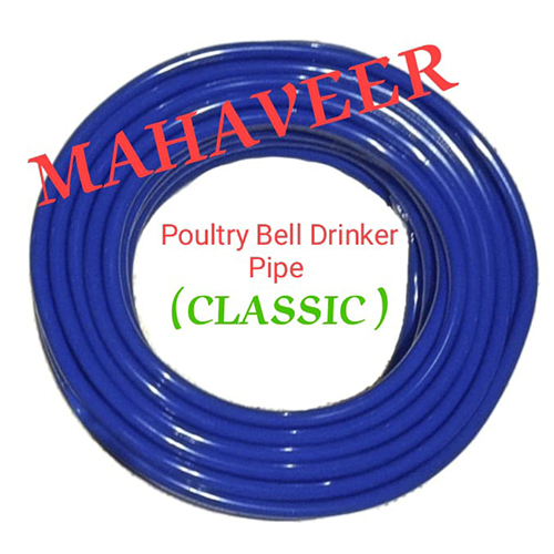 Classic Poultry Bell Drinker Pipe - AISI Seamless Steel, Multiple Colors Available | Warranty Included for Enhanced Reliability