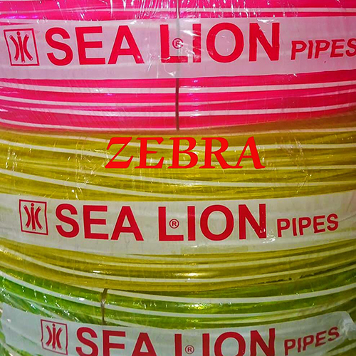 Zebra PVC Garden Pipe - High-Quality AISI Standard PVC Material, Seamless Design, Multiple Color Options, Warranty Included