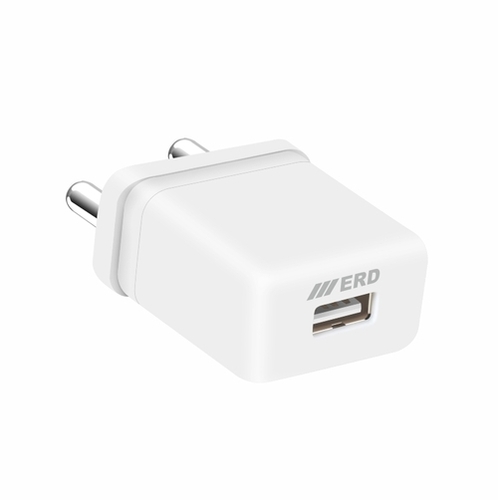 USB-A Charger - 150-240V Input, 5V DC Output, 3 Amp Max | BIS Approved, Low Ripple & Interference, SMD Technology, Poly Carbonate Cabinet