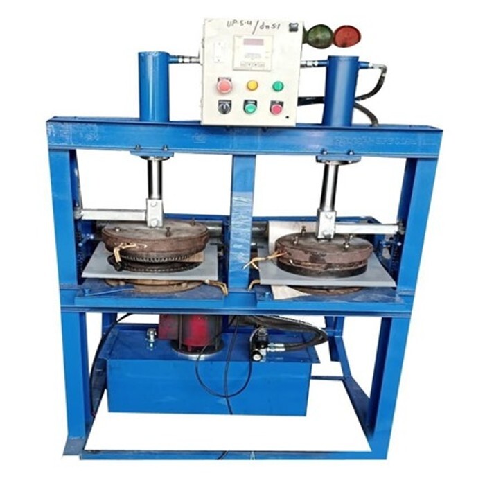Paper Plate Making Machine - Material: Metal