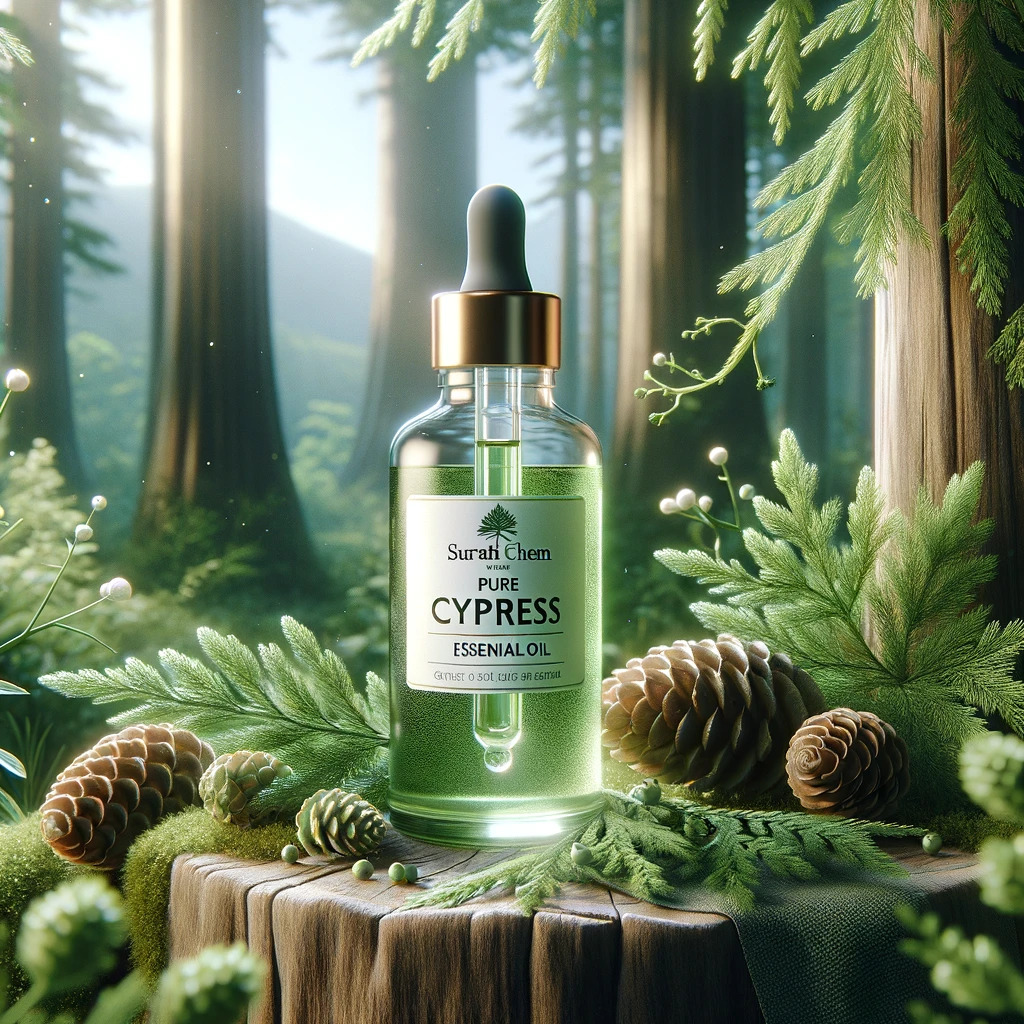 Cypress Oil - 100% Pure Essential Oil, Colorless To Light Yellow Liquid | Promotes Emotional Balance, Supports Healthy Circulation, Eases Breathing