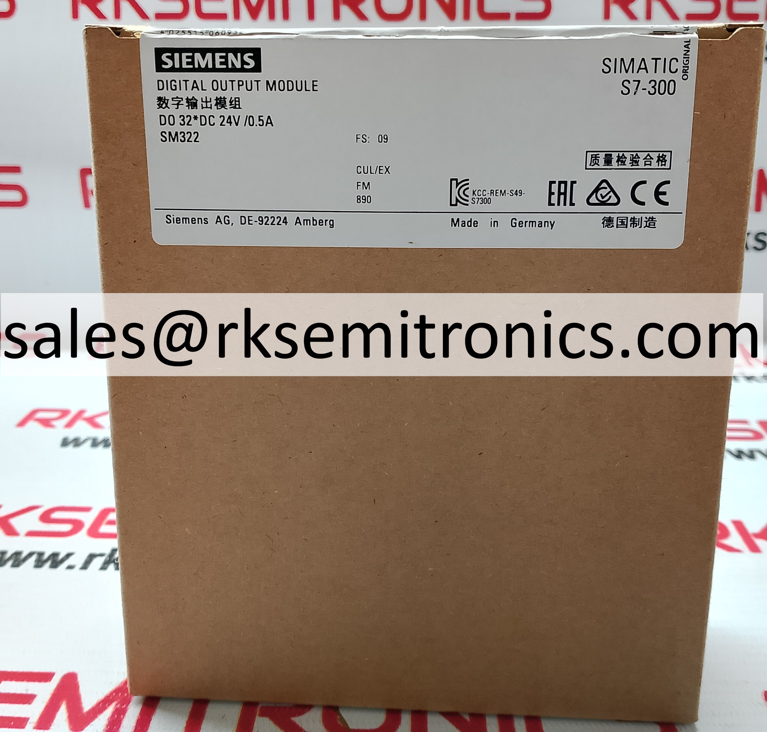6es7322-1bl00-0aa0 Programmable Logic Controller