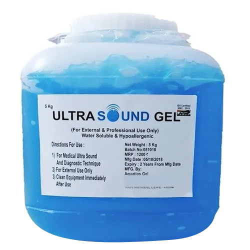 5Kg Ultrasound Gel - Color: Colorless