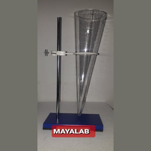 Sedimentation Test Glass Cone - Borosilicate Glass, 1000ml Volume Measurement For Settleable Solids In Water Or Wastewater