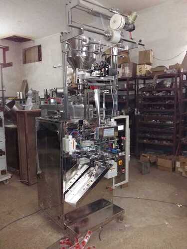 Liquid Packing Machine - Stainless Steel, Silver Color | Automatic, Highly Efficient, 1 Year Warranty, Electric Drive Type