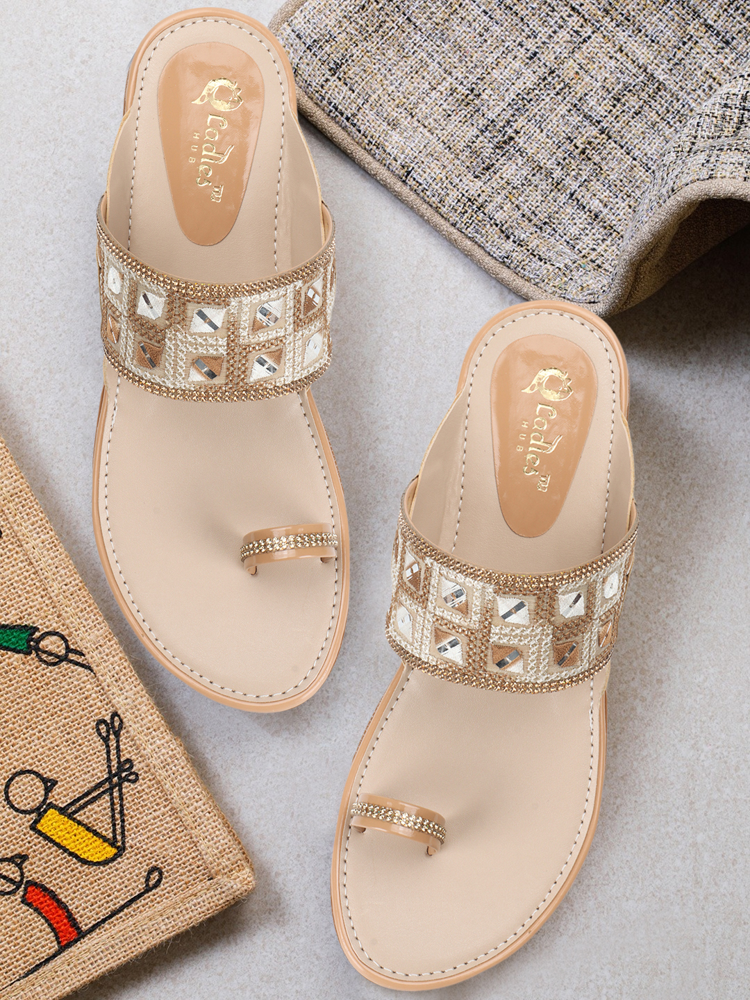 Kolhapuri Fancy Sandals For Womens
