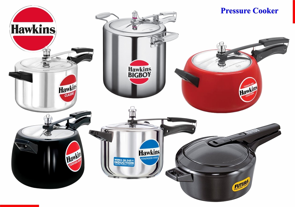 प्रेस्टीज प्रेशर कुकर बॉडी की मोटाई: 1-2 मिलीमीटर (मिमी)