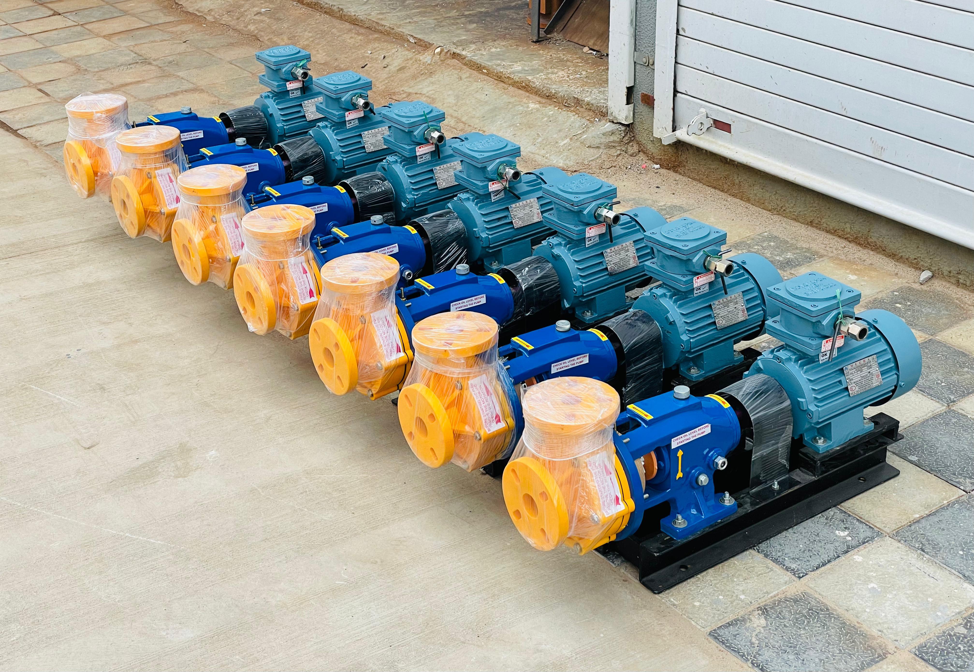 Pp Centrifugal Pump - Corrosion-resistant Polypropylene, 1000 L/h Flow Rate | Ideal For Acid, Alkali, And Electrolyte Transfer