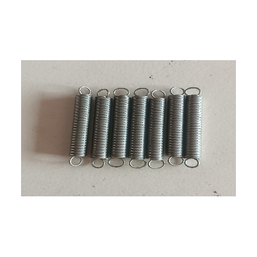Small Tenion Spring With Hook - Stainless Steel, Industrial Use | Silver Finish, Durable Construction, Versatile Application