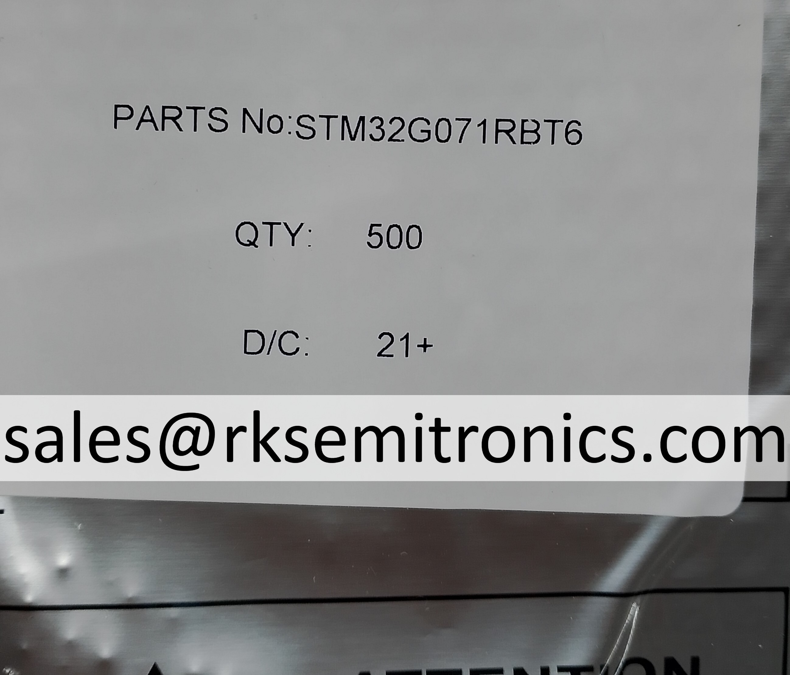 Stm32g071rbt6 Arm Microcontroller