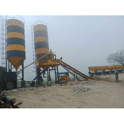 Fully Automatic Pan Mixer Concrete Batching Plant - Feature: Good Quality