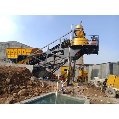 Concrete Batching Plant - Compact Bin Design, 20mhr/45mhr/60mhr Capacity | Fully Automatic Plc Control, Efficient Material Storage & Mixing