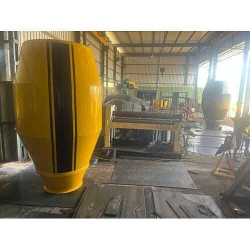 Yellow Self Loading Concrete Mixer Drum A4