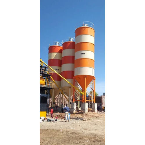 Cement Silo - Color: Yellow/black