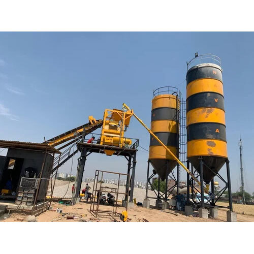 Cement Silo - Color: Yellow/black
