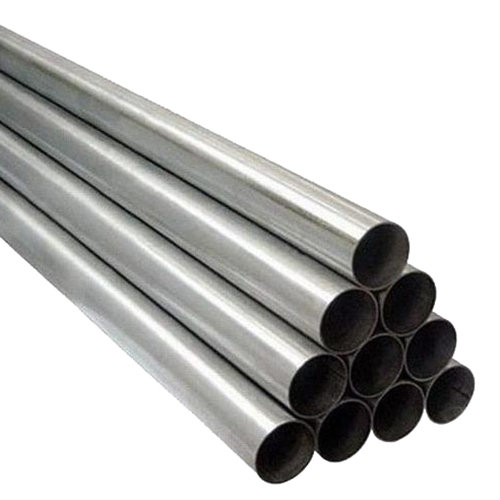 Mild Steel Round Pipe - Stainless Steel, Galvanized Surface Treatment, Manual Polish Finish | Corrosion-Resistant, Durable, AISI Standard Compliant, Ideal for Industrial Applications