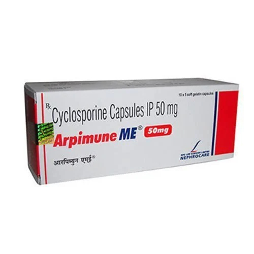 50Mg Cyclosporine Capsules Ip Ph Level: As Per Industry Norms