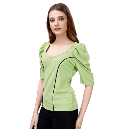 Western Tops - Color: Light Green