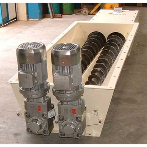 Industrial Screw Conveyor - Mild Steel, Standard Size | Roller Structure, Durable, Reliable, Warranty Included