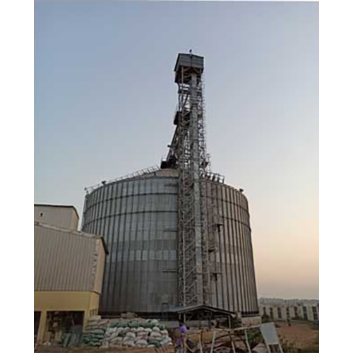 Industrial Supporting Structure Catwalk - Galvanized Steel, Cylindrical Bottom Design | Durable And Reliable For Industrial Use, Includes Warranty