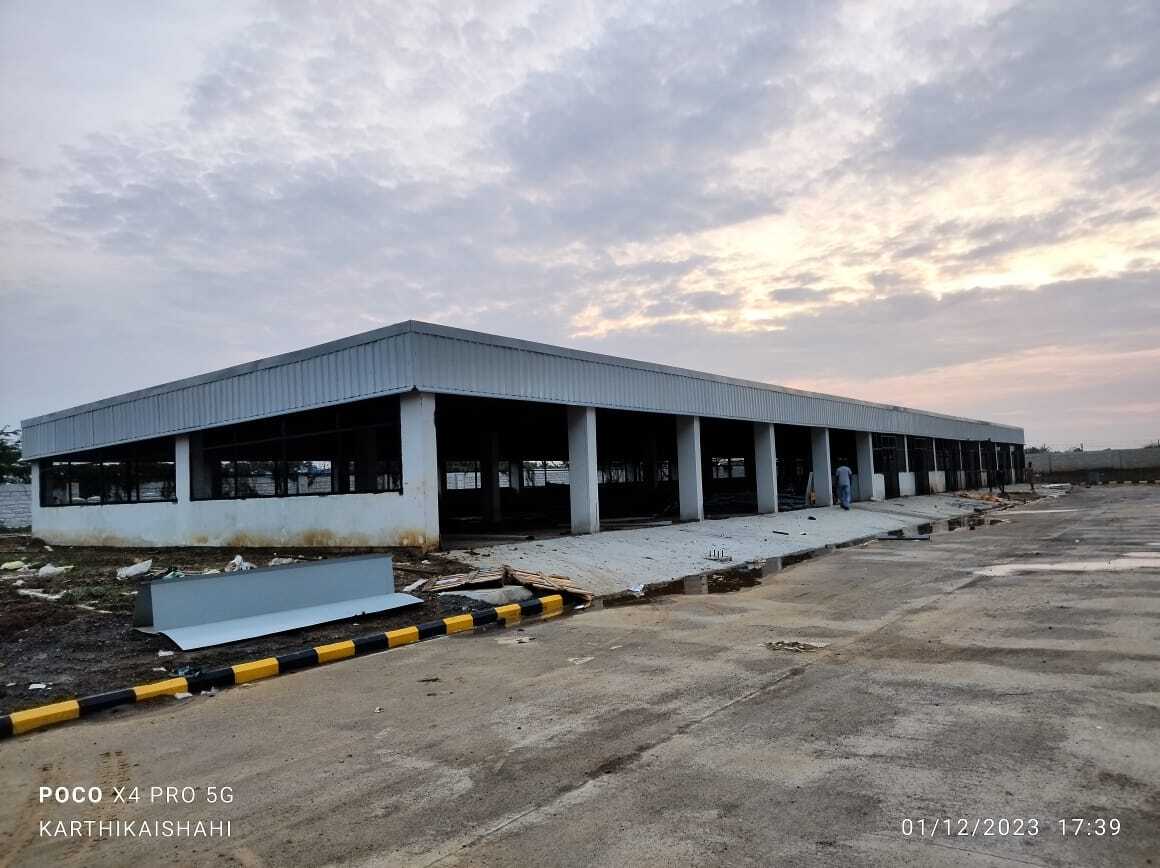 Pre-engineered Metal Building - High-grade Steel, Custom Fabricated Design | Durable, Lightweight, Inward/outward Aluminum Windows, Steel Roofing, Metal Wall Sheeting