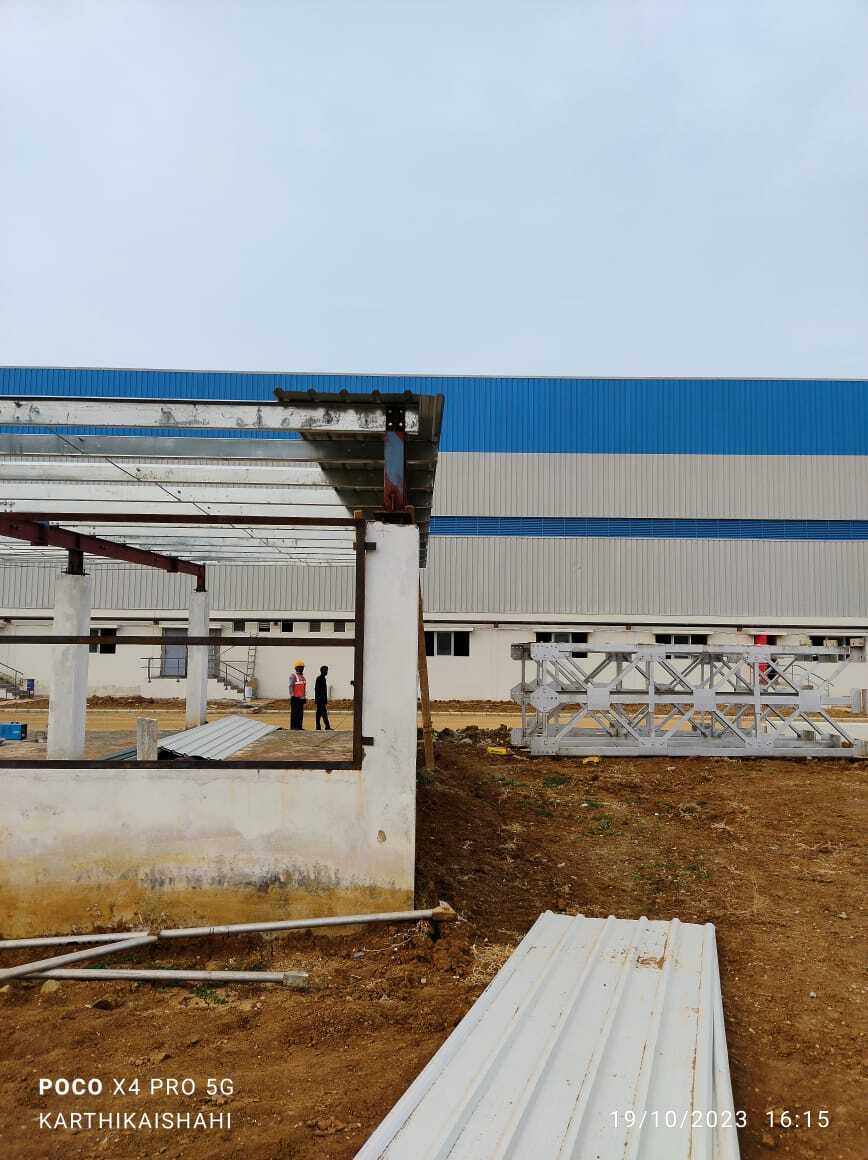 Pre-engineered Metal Building - High-grade Steel, Custom Fabricated Design | Durable, Lightweight, Inward/outward Aluminum Windows, Steel Roofing, Metal Wall Sheeting