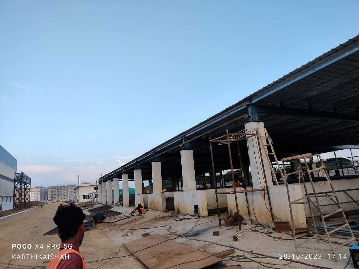 Pre-engineered Metal Building - High-grade Steel, Custom Fabricated Design | Durable, Lightweight, Inward/outward Aluminum Windows, Steel Roofing, Metal Wall Sheeting