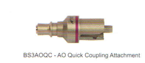 Bell Series 3rd Gen - Ao Quick Coupling Attachment | Steel, Industrial Usage, Silver Color, Flexible Design