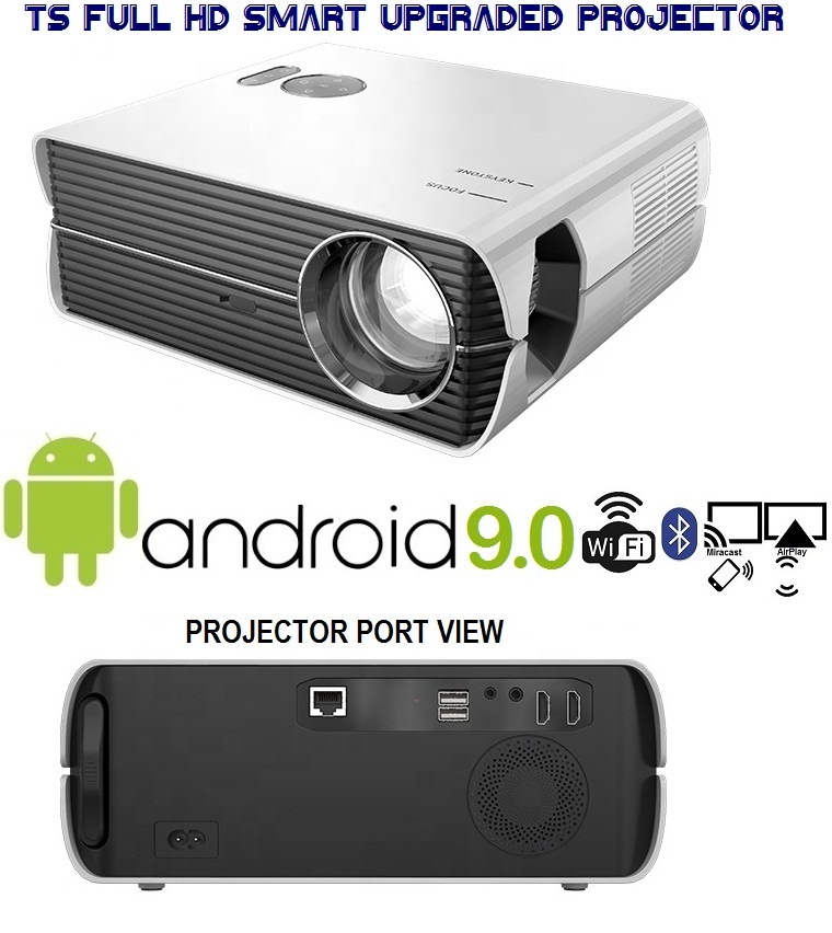 4k Multimedia Led Smart Projector - Brightness: 13500lm Lumens