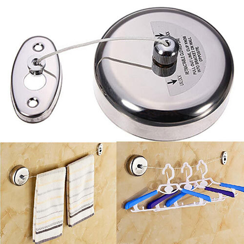 Cloth Liners - Stainless Steel, 8.5 Feet Length, Silver Color | Ideal For Hotels, Durable Design, Versatile Size Options