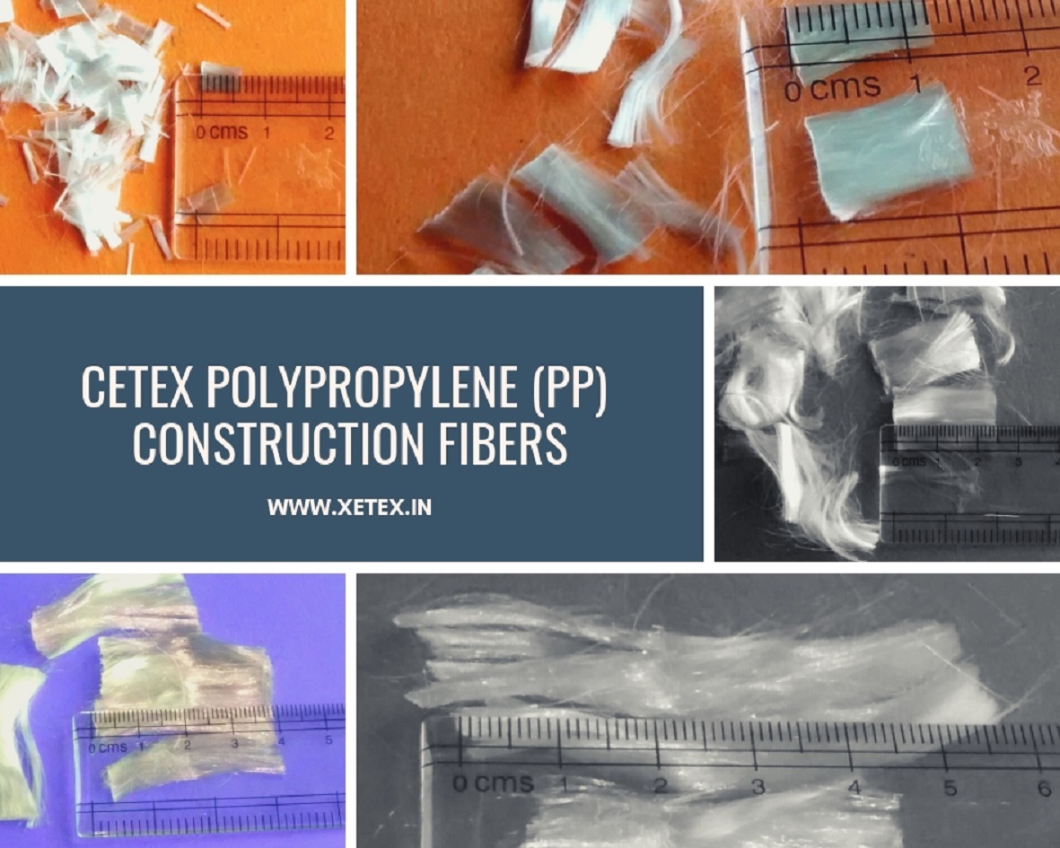 6mm Construction Fiber - Virgin Polypropylene, Length 6mm, Diameter 24 Micron | Ideal For Plaster, Mortar, And Ornamental Castings