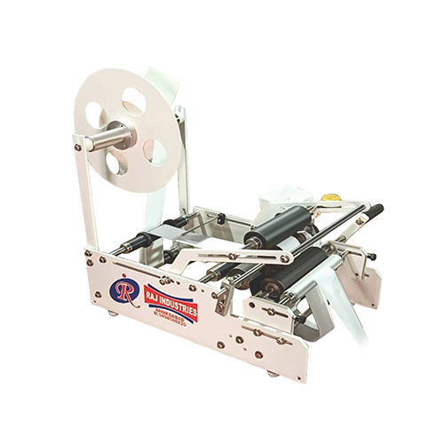 RMHS-15 Semi-Automatic Sticker Labeling Machine - Stainless Steel, Electric Drive with Frequency Speed Control | High Efficiency for Diverse Labeling Applications