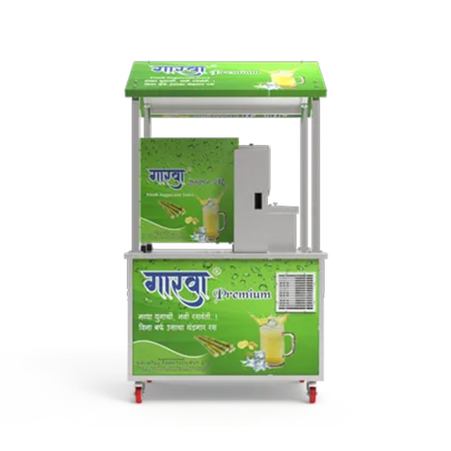 Gaarwa 5 Roller 2 Hp Premium-Chiller Model Sugarcane Juice Machine - Color: As Per Requirement