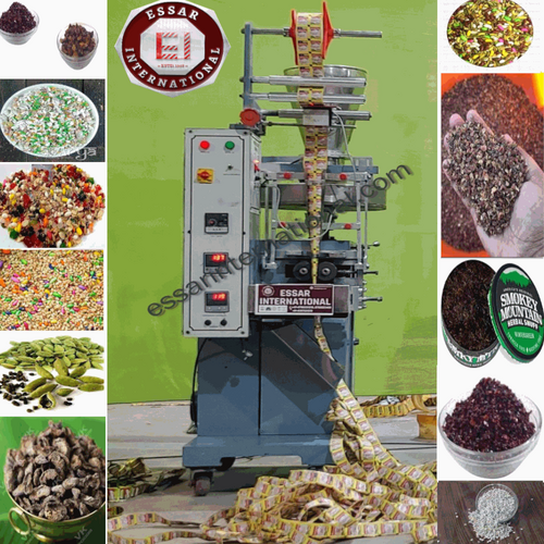 Granule Pouch Packing Machine - Stainless Steel, 3000 Pouches/Hour Capacity | Automatic, Durable & Highly Efficient with HMI Touch Screen