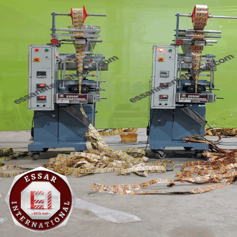 Granule Pouch Packing Machine - Stainless Steel, 3000 Pouches/hour Capacity | Automatic, Durable & Highly Efficient With Hmi Touch Screen