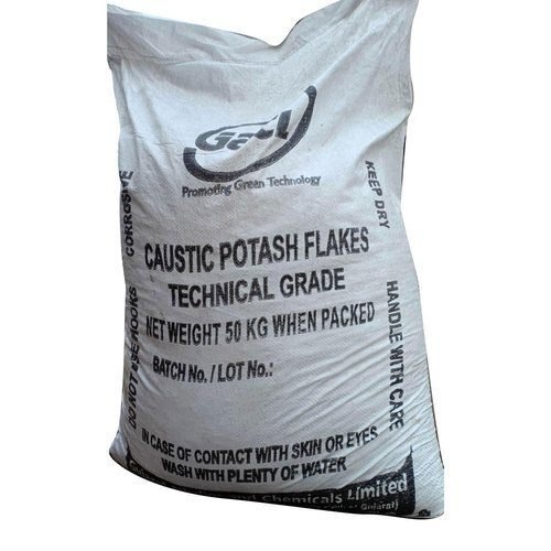 Caustic Potash Flakes Gacl By Rishi Chemtrade